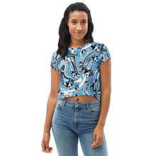 Load image into Gallery viewer, All-Over Print Crop Tee