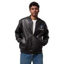 Load image into Gallery viewer, Leather Bomber Jacket
