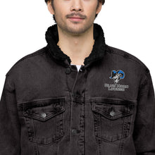 Load image into Gallery viewer, Unisex denim sherpa jacket
