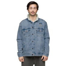 Load image into Gallery viewer, Unisex denim sherpa jacket
