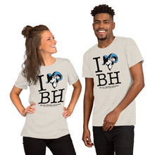 Load image into Gallery viewer, I Heart Blue Horn T-shirt
