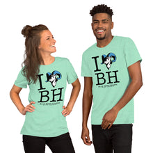 Load image into Gallery viewer, I Heart Blue Horn T-shirt
