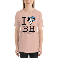 Load image into Gallery viewer, I Heart Blue Horn T-shirt
